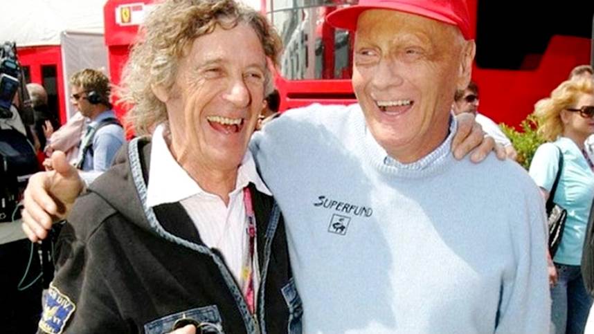 con Lauda en 2006 (v ERTL auxiliar)