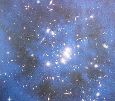 Galaxia Cluster  detalle  foto Nasa IMG_1280