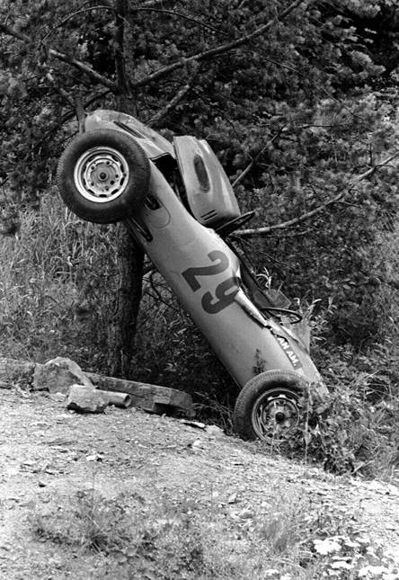El Porsche nº 29 de Carel Godin DeBEAUFORT (1934-1964) (foto Internet, vía F