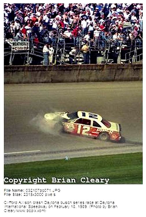 crash en Daytona 1