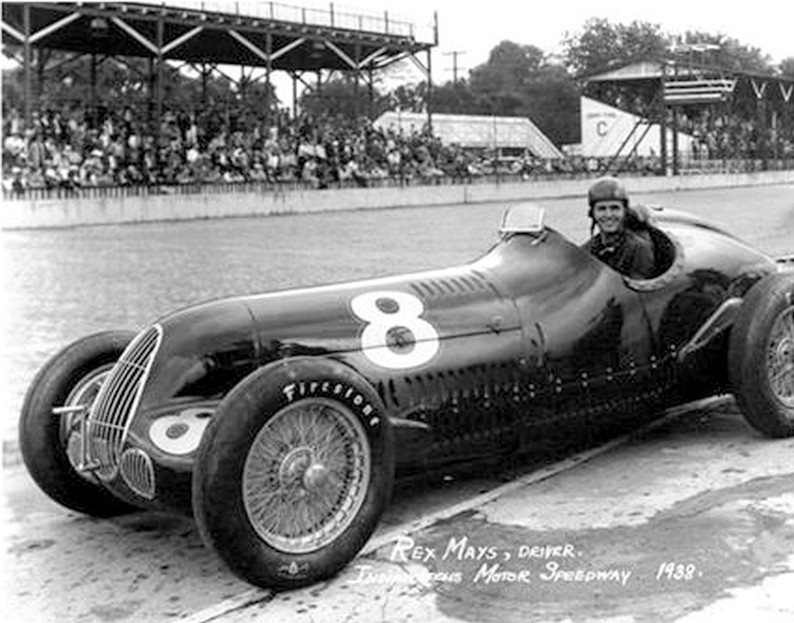 1938 Indy DET Alfa Romeo 1937 y 1938 (ver Johnny Mauro auxiliar)