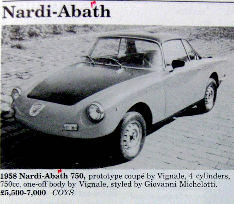 Nardi Abarth 1958 Miller's 247  IMG_3398