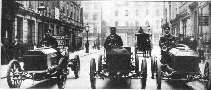 Edge (derecha), Jarrott y Stocks, equipo Napier para la GB 1903 (Collector's Car)