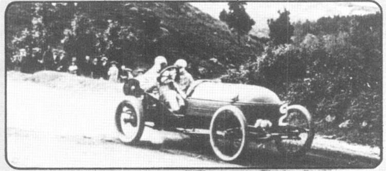 Edge - Clifford Earp con Napier en la Gordon Bennett 1905 (Collector's Car)